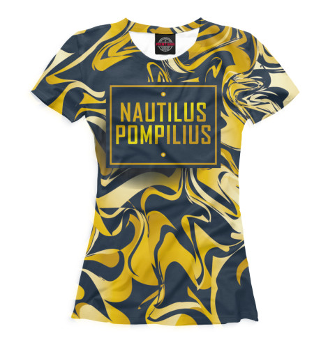

Футболки Print Bar, Белый, Наутилус Помпилиус