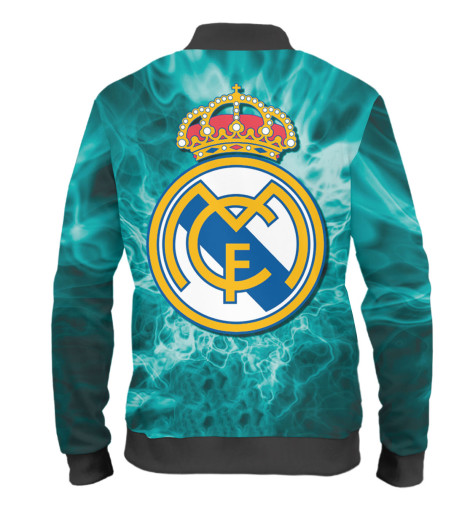 

Бомбер Print Bar, Белый, Real Madrid
