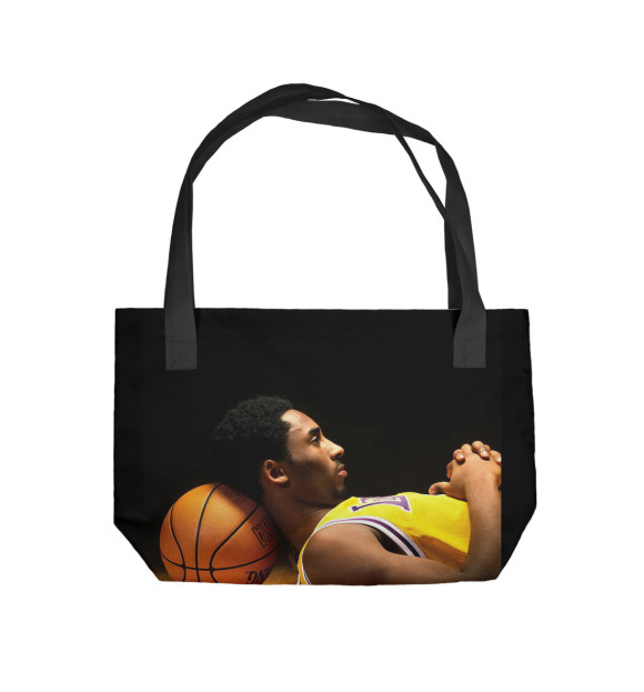 Пляжная сумка с изображением Kobe Bryant цвета 