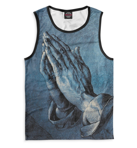 

Майки Print Bar, Белый, Молитва