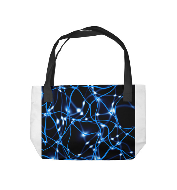 Пляжная сумка с изображением Matrix цвета 
