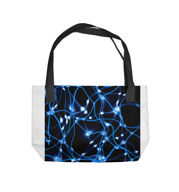 Пляжная сумка с изображением Matrix цвета 