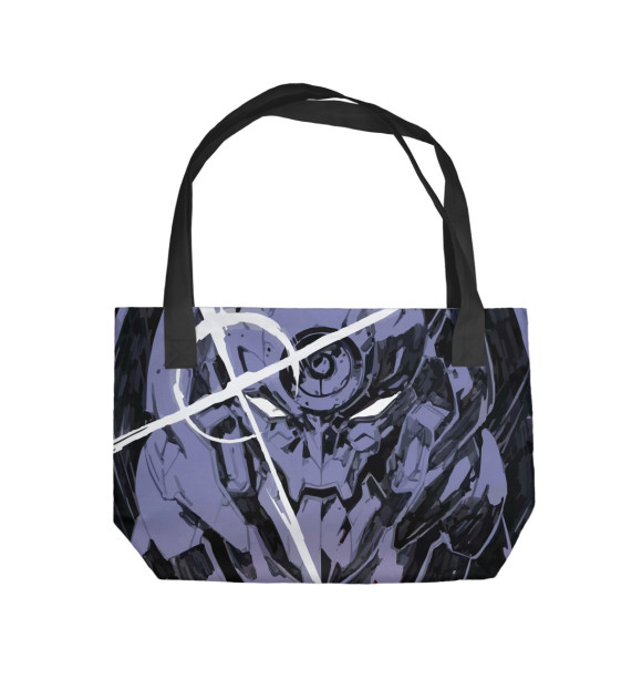 Пляжная сумка с притом Мега Гуррен Лаганн цвета  Пляжная сумка с изображением Мега Гуррен Лаганн цвета