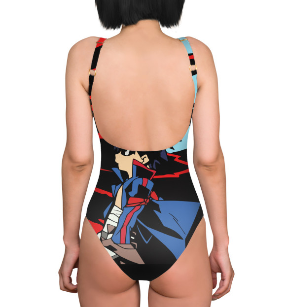 Купальник-боди с изображением Гуррен Лаганн Камина и Симон цвета 