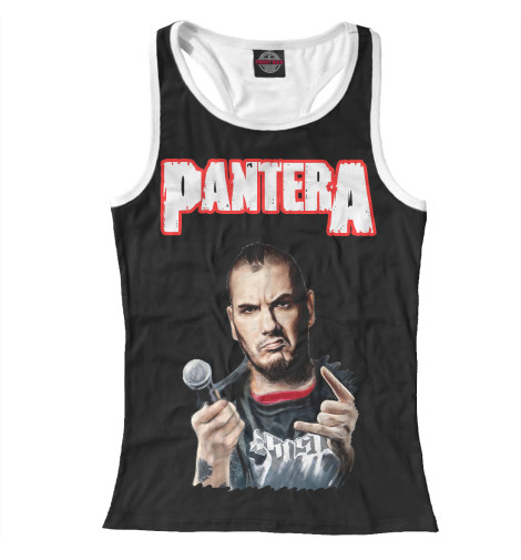 

Майки борцовки Print Bar, Белый, Pantera Phil Anselmo
