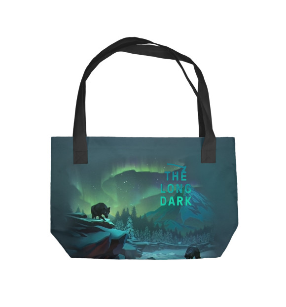 Пляжная сумка с изображением The Long Dark цвета 