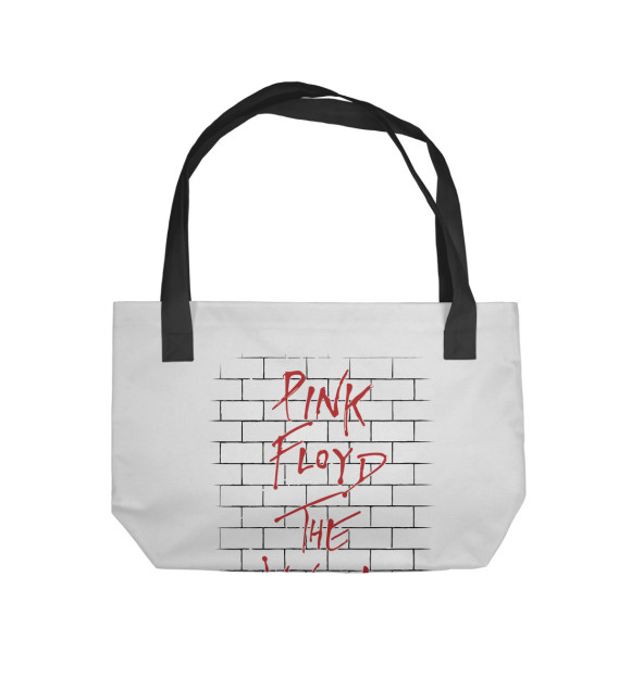 Пляжная сумка с изображением Pink Floyd цвета 