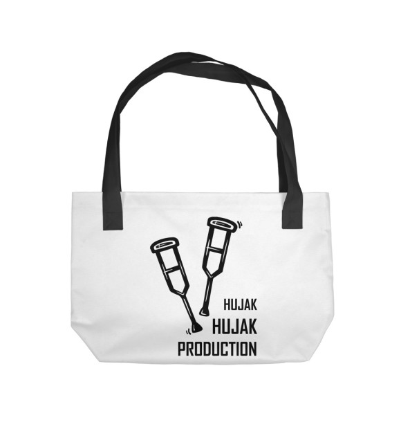 Пляжная сумка с изображением Hujak Hujak Production цвета 