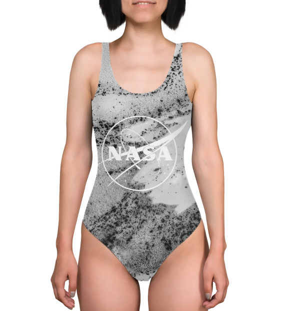 Купальник-боди с изображением NASA цвета 