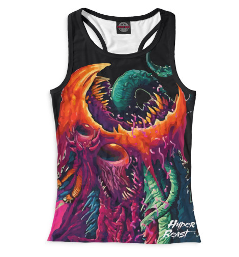 Майки борцовки Print Bar, Белый, Hyper Beast AWP