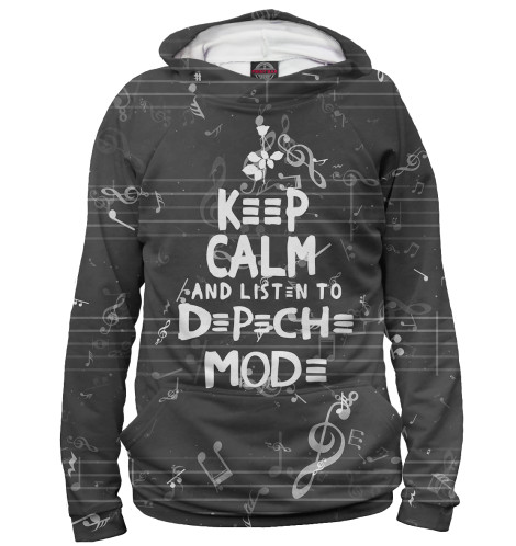 

Худи Print Bar, Белый, Depeche Mode
