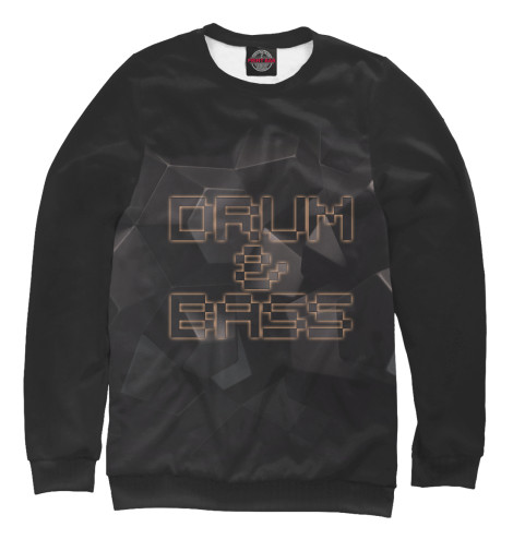 

Свитшоты Print Bar, Белый, Drum-n-Bass
