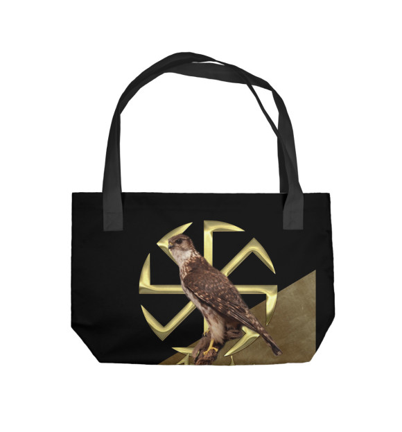 Пляжная сумка с изображением Рарог цвета 