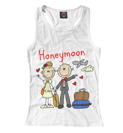 

Майки борцовки Print Bar, Белый, Медовый месяц