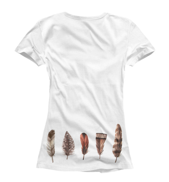 Женская футболка с изображением Совунья цвета Белый