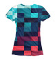 Женская футболка Pixel color