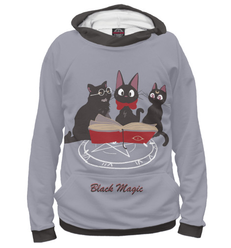 

Худи Print Bar, Белый, Black Magic