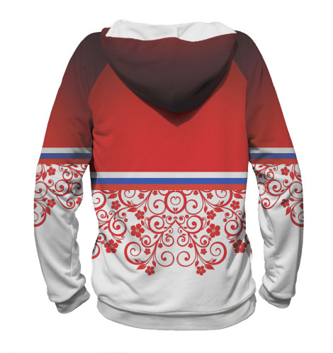 

Худи Print Bar, Белый, Сборная России