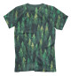 Мужская футболка Simple forest