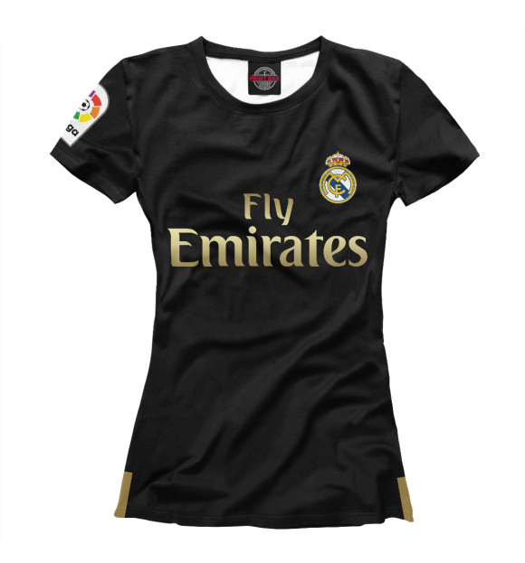 Женская футболка с изображением Real Madrid Exclusive 2020 цвета Белый