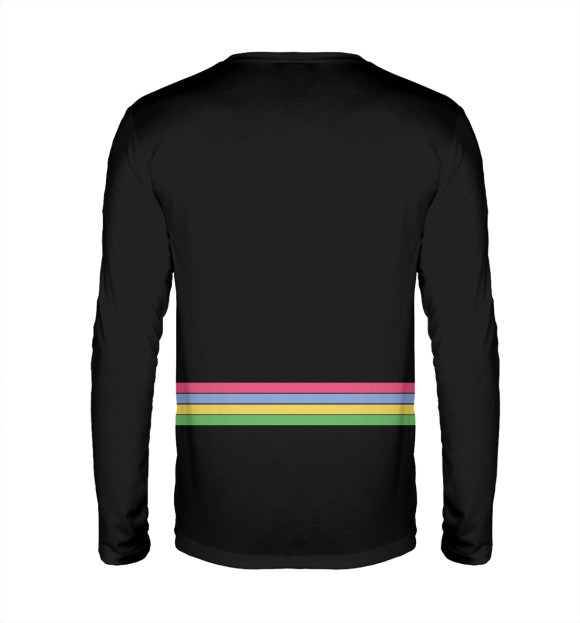 Мужской лонгслив с изображением Pink Floyd цвета Белый