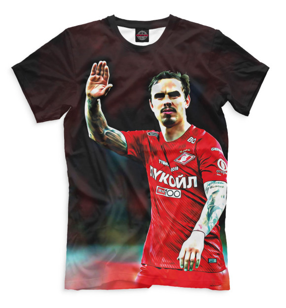 Футболка для мальчиков с изображением Андрей Ещенко цвета Белый