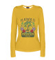 Женский лонгслив Hawaii - heaven on earth