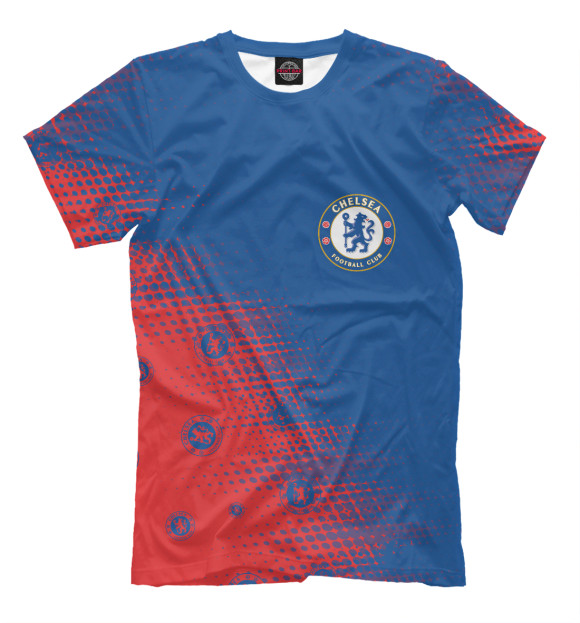 Футболка для мальчиков с изображением Chelsea F.C. / Челси цвета Белый