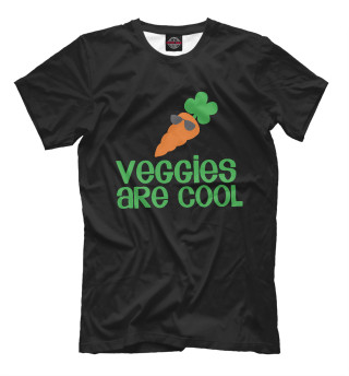 Мужская футболка Veggies Are Cool