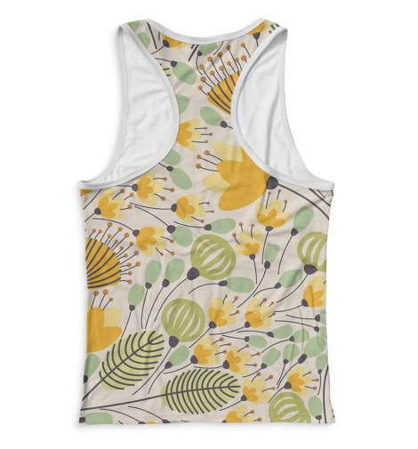

Майки борцовки Print Bar, Белый, Цветы