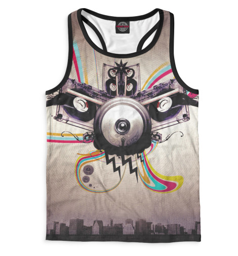 

Майки борцовки Print Bar, Белый, Trance