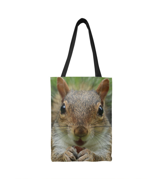 Сумка-шоппер с изображением Белка цвета 