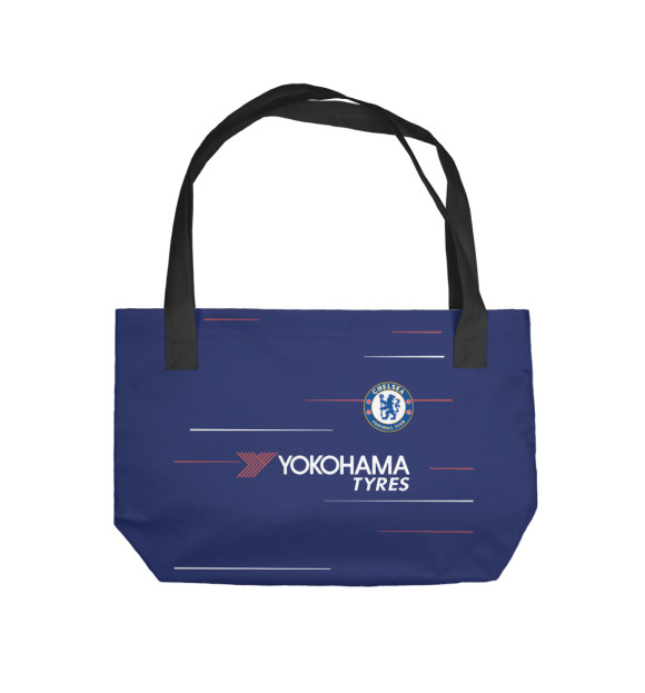 Пляжная сумка с изображением Н'Голо Канте цвета 