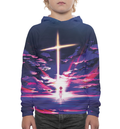 

Худи Print Bar, Белый, Neon Genesis Evangelion