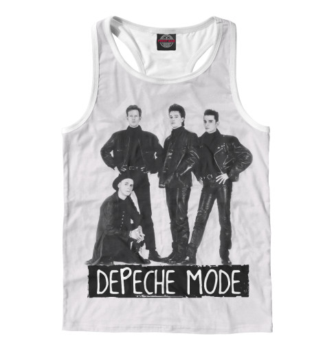 

Майки борцовки Print Bar, Белый, Depeche Mode