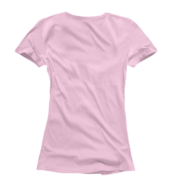 Женская футболка с изображением Лиса цвета Белый