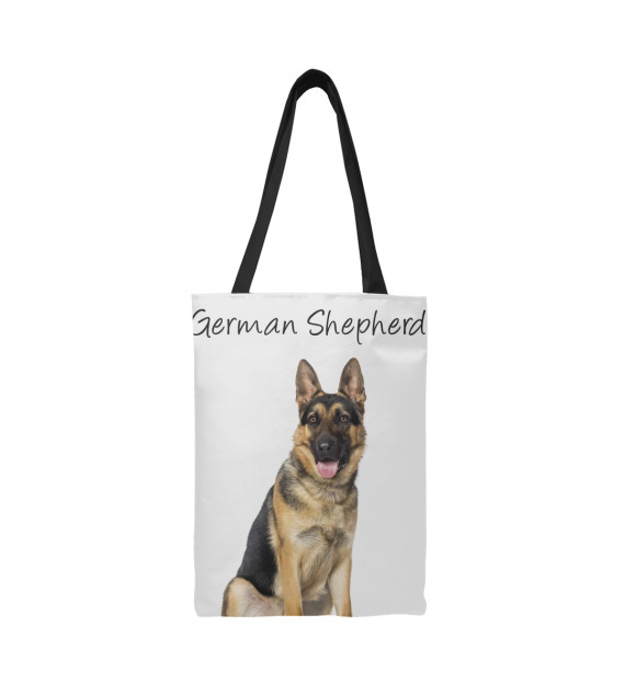Сумка-шоппер с изображением German Shepherd цвета 