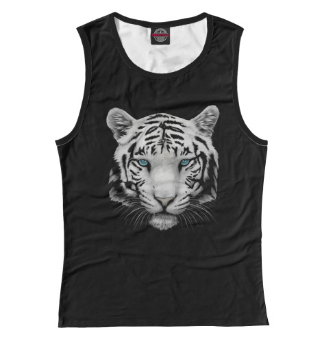 

Майки Print Bar, Белый, Белый тигр