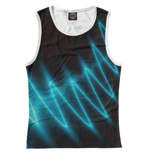 

Майки Print Bar, Белый, Молния