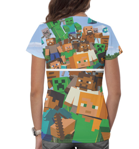 

Футболки Print Bar, Белый, Minecraft