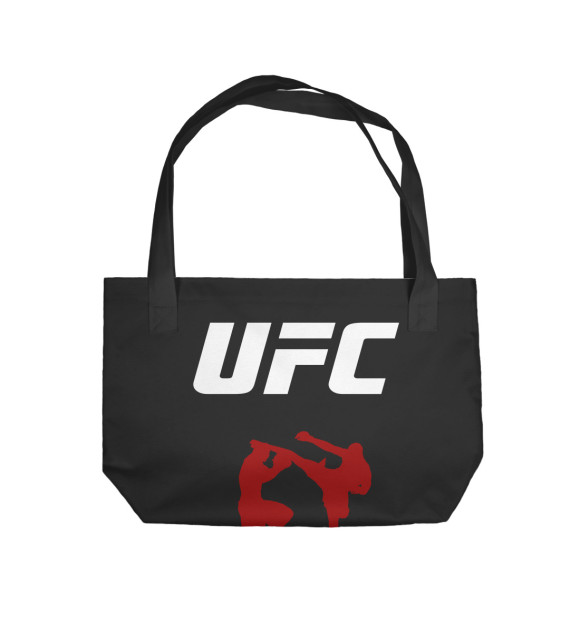 Пляжная сумка с изображением MMA цвета 