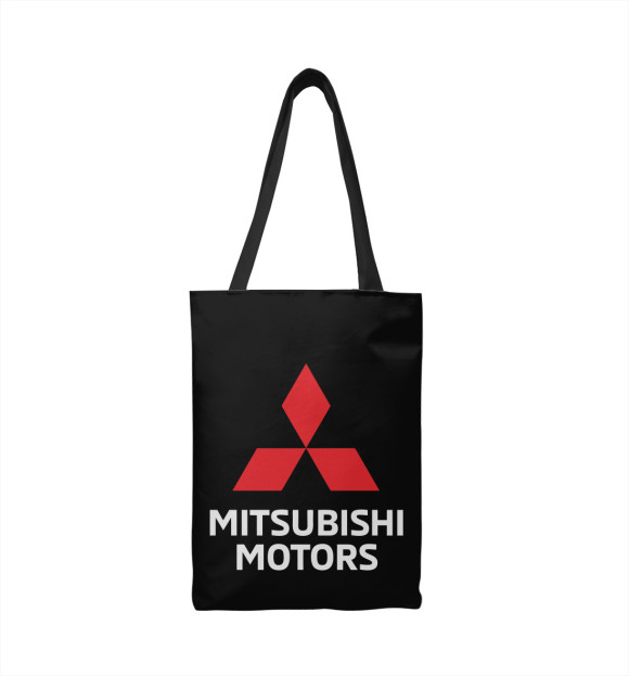Сумка-шоппер с изображением Mitsubishi motors цвета 