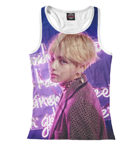 

Майки борцовки Print Bar, Белый, BTS V