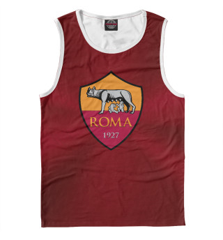 Мужская майка FC Roma Red Abstract