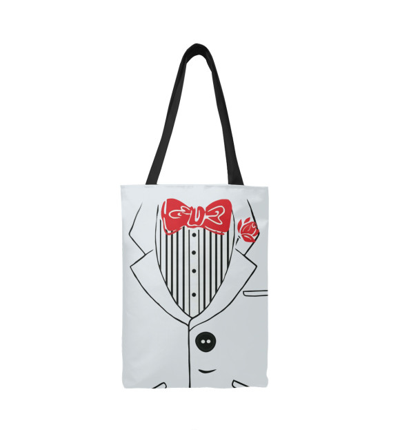 Сумка-шоппер с притом Костюм цвета  Сумка-шоппер с изображением Костюм цвета