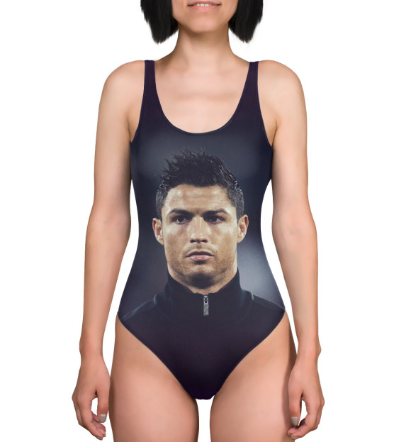 Купальник-боди с изображением Cristiano Ronaldo цвета 