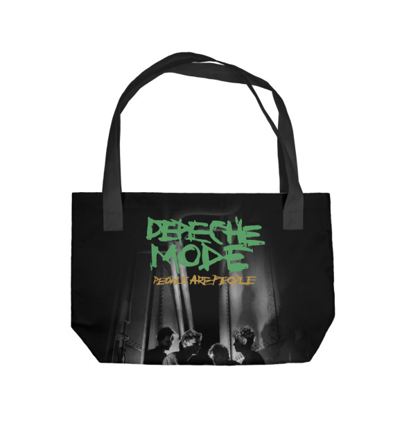 Пляжная сумка с изображением People Are People цвета 