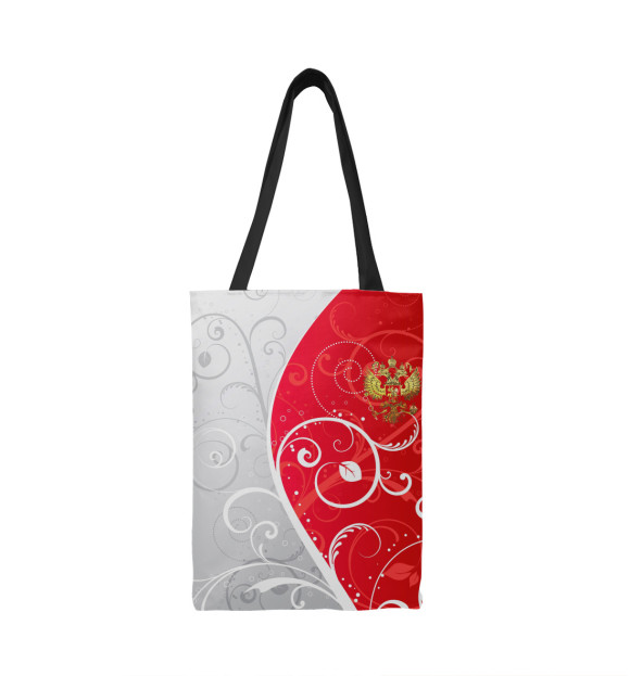 Сумка-шоппер с изображением Узоры с гербом цвета 