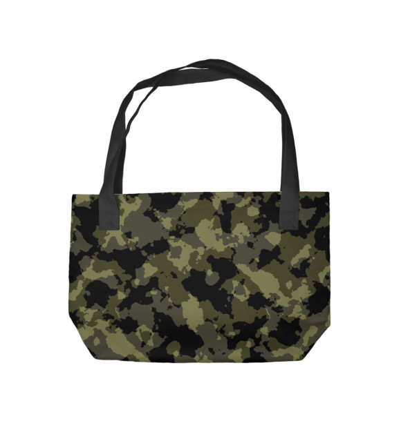 Пляжная сумка с изображением Армейский стиль цвета 