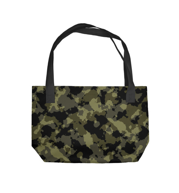 Пляжная сумка с изображением Армейский стиль цвета 